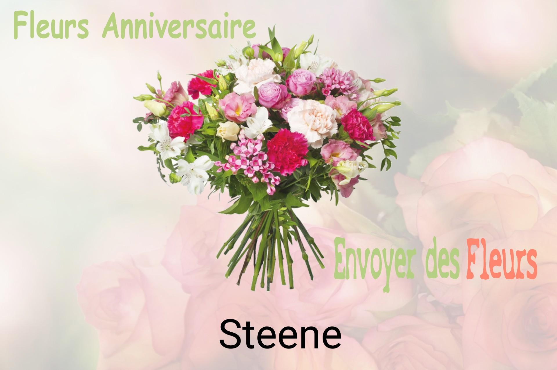 Bouquet de fleurs d’anniversaire livré à Steene